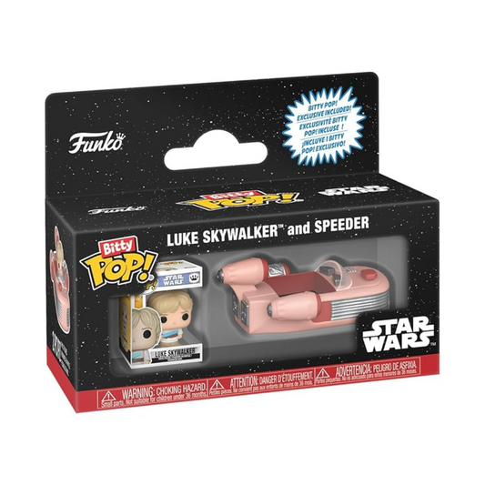FUNKO BITTY POP RIDE STAR WARS LUKE W/ SPEEDER