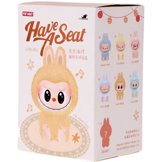 Labubu THE MONSTERS - Have a Seat Vinyl Plush Blind Box