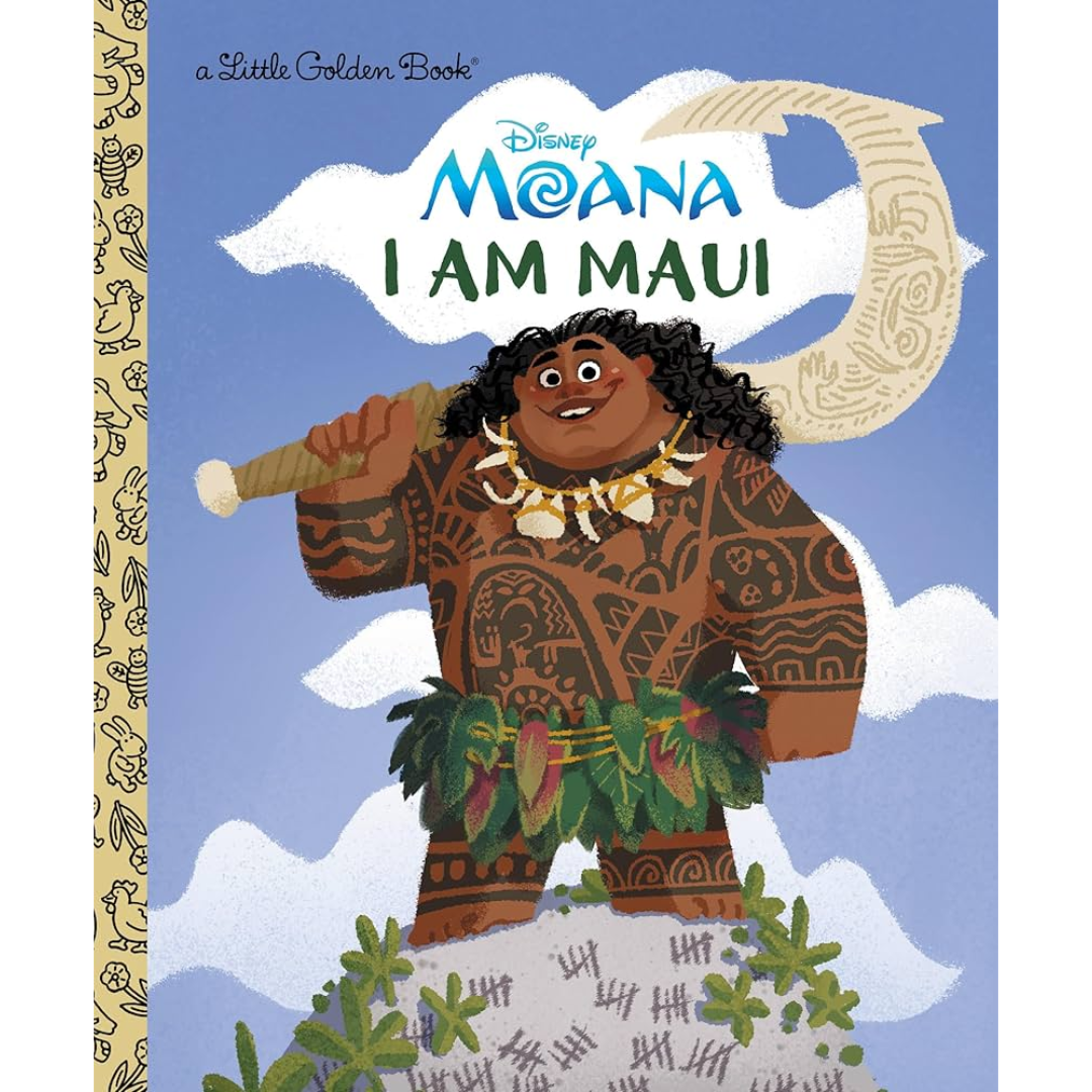 Little Golden Book Disney Moana  - I Am Maui