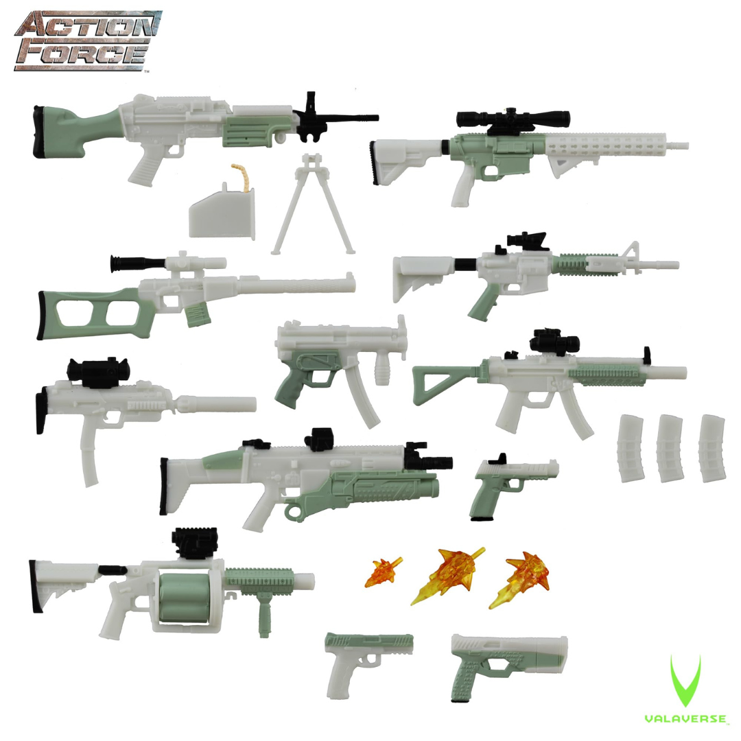 Action Force Valaverse Series 4 Weapons Pack Hotel