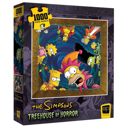 Puzzle The Simpsons Treehouse of Horror Happy Haunting 1000 Pieces