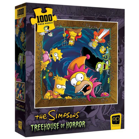 Puzzle The Simpsons Treehouse of Horror Happy Haunting 1000 Pieces
