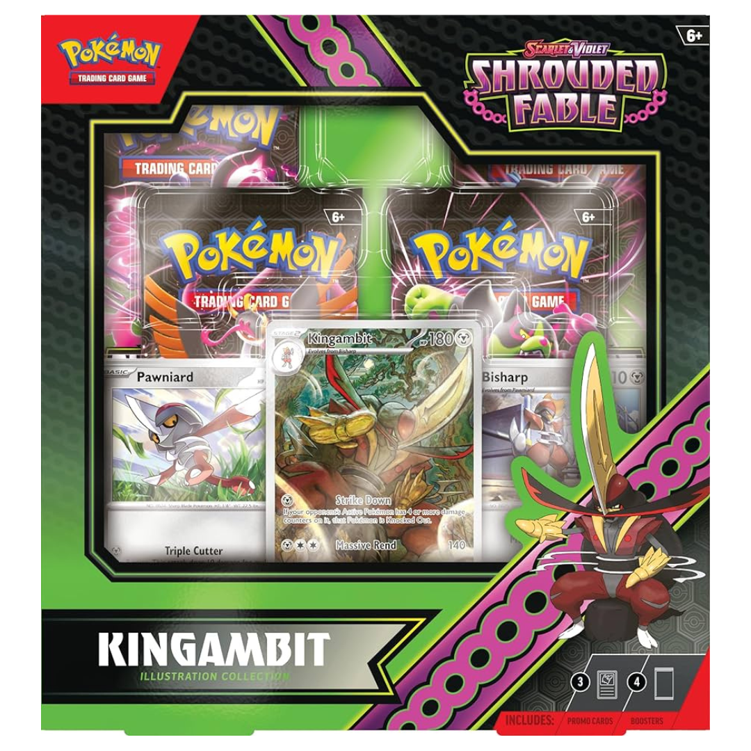 Pokemon Shrouded Fable Kingambit Illustration Collection