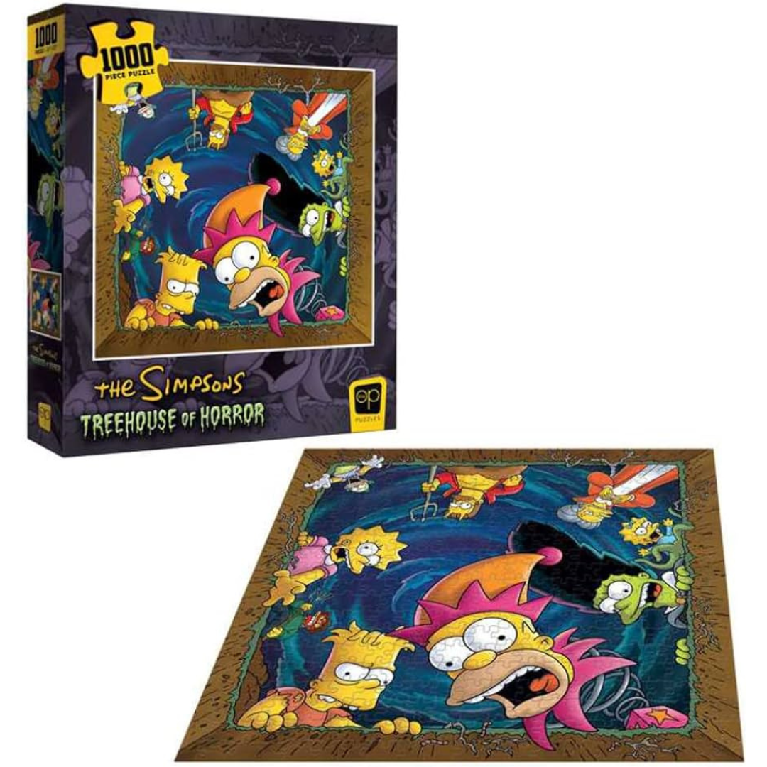 Puzzle The Simpsons Treehouse of Horror Happy Haunting 1000 Pieces