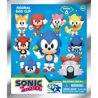 3D FOAM BAG CLIP SONIC THE HEDGEHOG SERIES 6