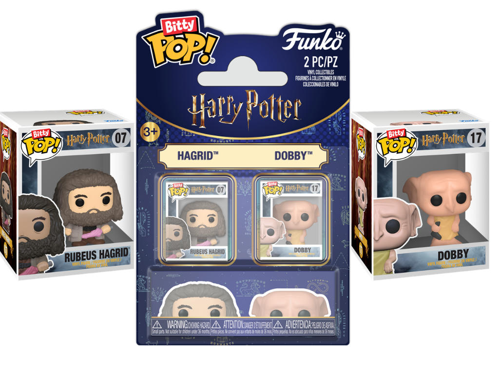 Funko Pop - Bitty Pop 2pc - Harry Potter - Hagrid & Dobby