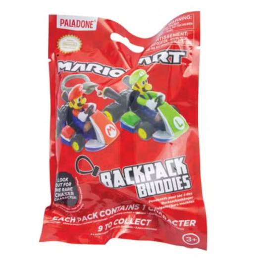Nintendo MarioKart Backpack Buddies - 1 PACK
