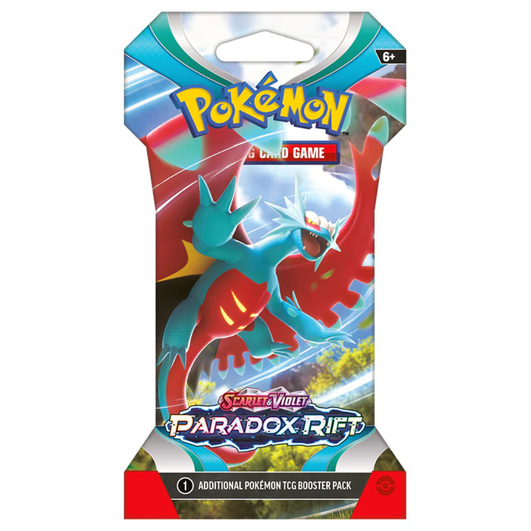 Pokemon - Scarlet and Violet - Paradox Rift - 1 Sleeved Blister Pack