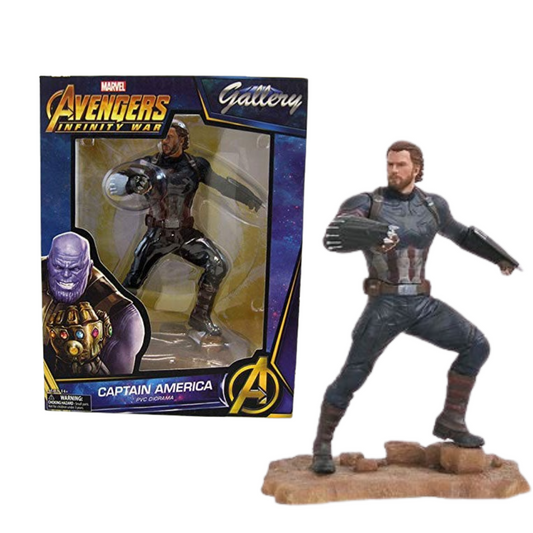 Avengers Infinity War Captain America PVC Figure Marvel Gallery Diamond Toys