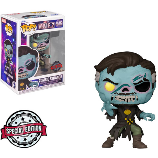 Funko Pop Marvel What if...? Zombie Strange 946 Special Edition