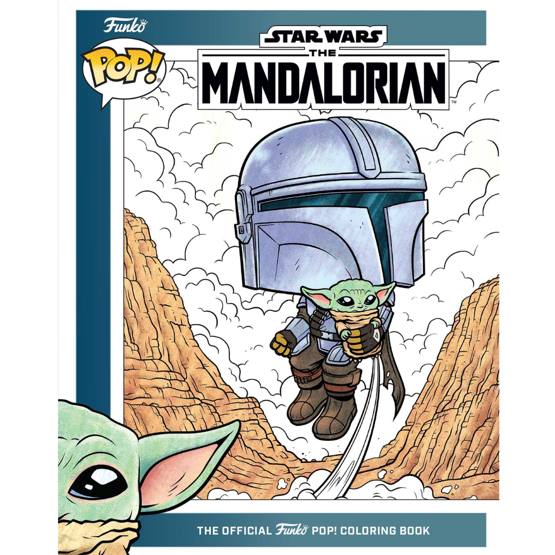 Star Wars The Mandalorian - The Official Funko POP! Colouring Book
