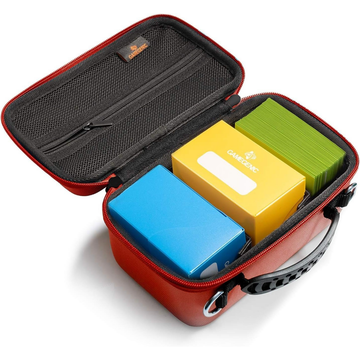 TCG GameGenic Trading Card Deck Box: Game Shell: Red