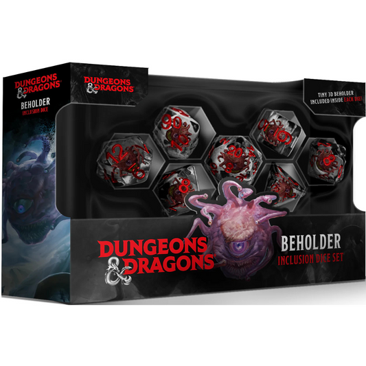 Dungeons & Dragons DND BEHOLDER RESIN DICE SET