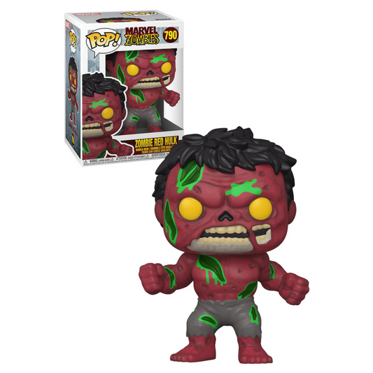 Funko Pop Marvel Zombies Zombie Red Hulk 790