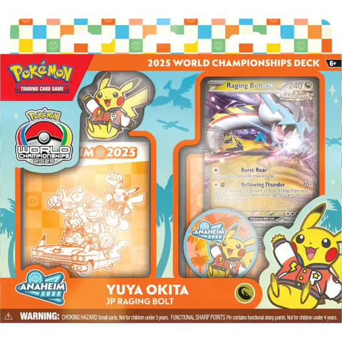 Pokemon World Championship Deck 2025 - Raging Bolt ex