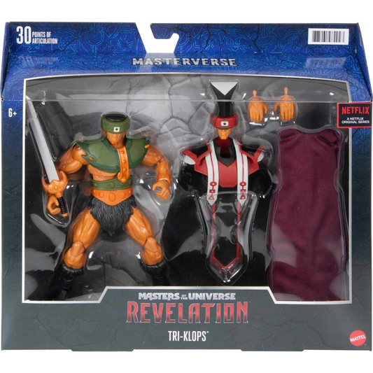 Action Figure Masters of the Universe MOTU Revelations Tri-Klops