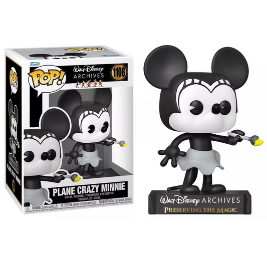 Funko Pop Disney Archives Plane Crazy Minnie 1108