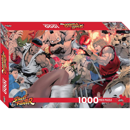 Puzzle Street Fighter 1000 PCS Icon Heroes