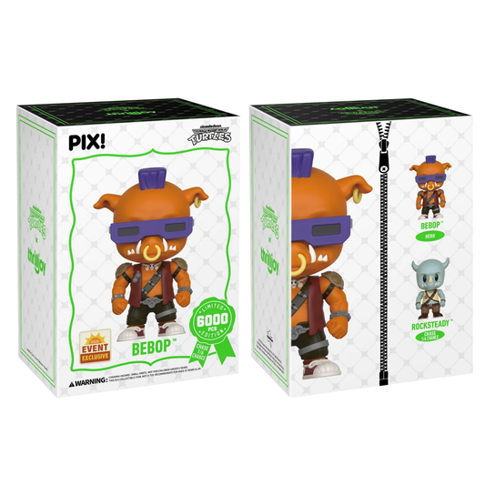 Pix! Teenage Mutant Ninja Turtles TMT Bebop 2025 Event Exclusive