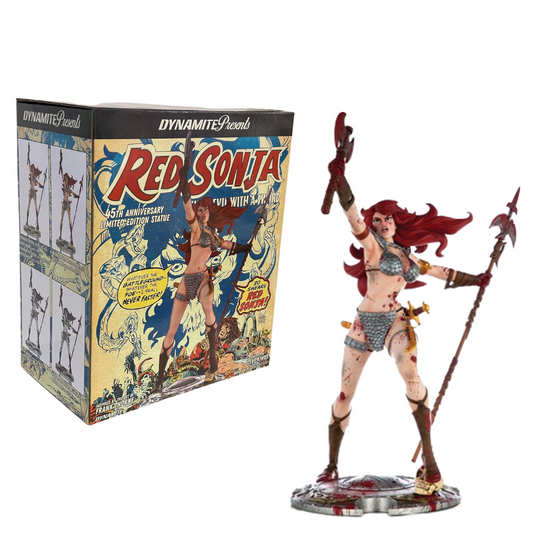 Dynamite Presents Red Sonja 45th Anniversary Limited Statue Berserker Edition