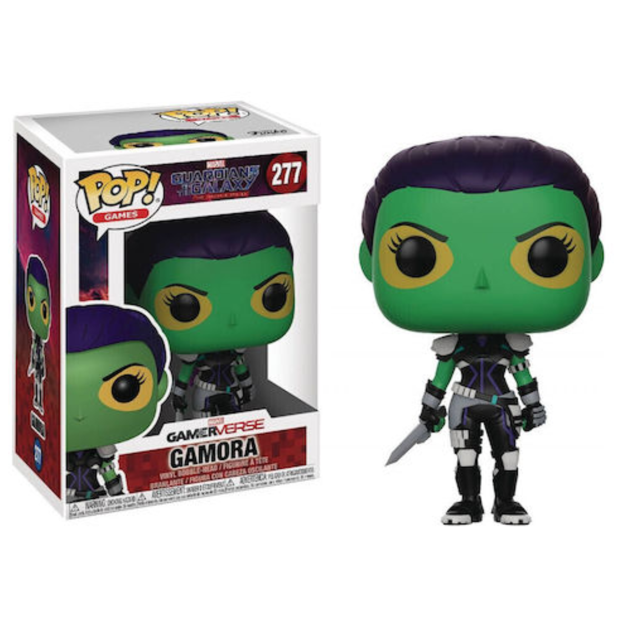 Funko Pop Games Guardians Of The Galaxy Gamora 277