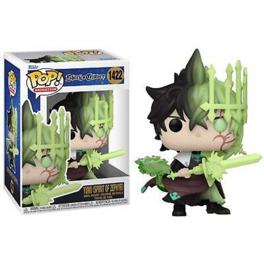 Funko Pop Anime Black Clover Yuno (Spirit of Zephyr) 1422