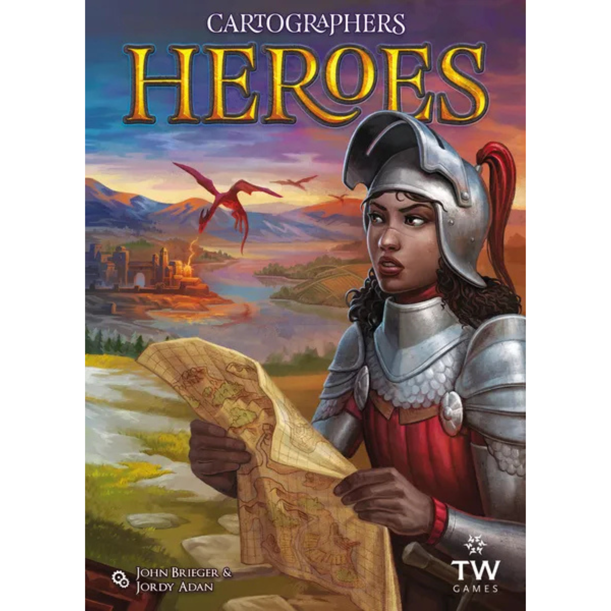 Board Game: Cartographers Heroes