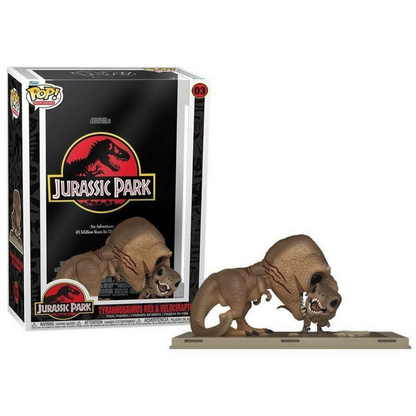 Funko Pop Jurassic Park Tyrannosaurus Rex & Velociraptor 03