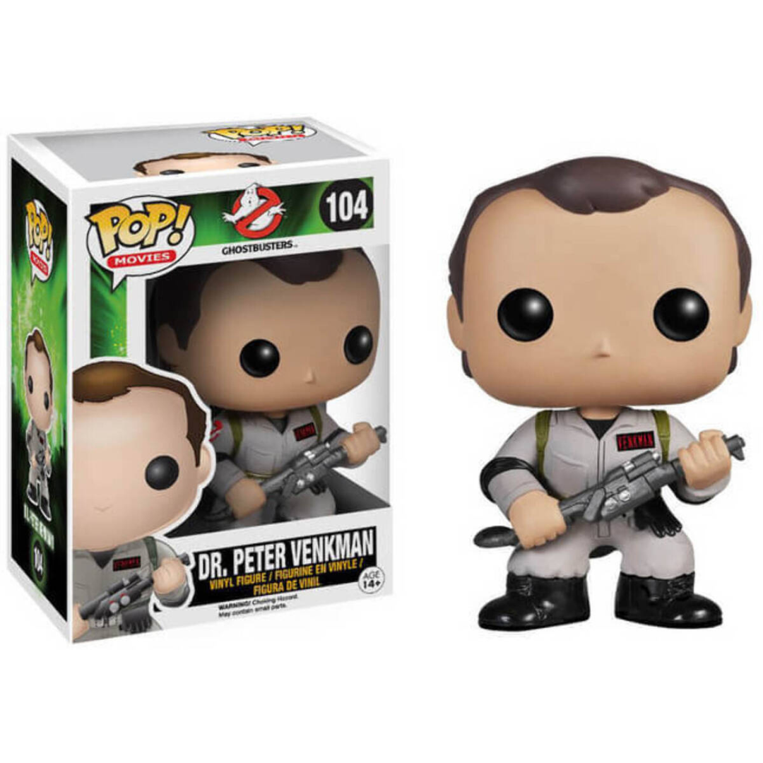 Funko Pop Ghostbusters Dr. Peter Venkman 104