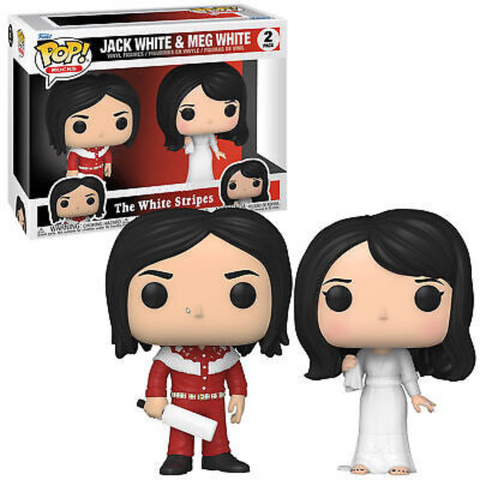 Funko Pop Music The White Stripes Jack White & Meg White 2 Pack