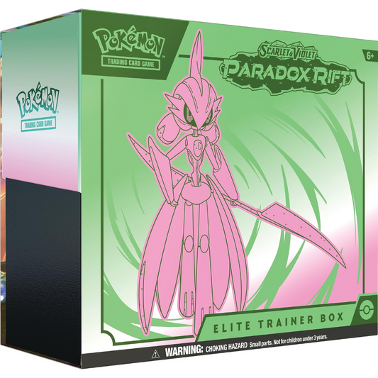Pokemon Paradox Rift Elite Trainer Box ETB Iron Valiant