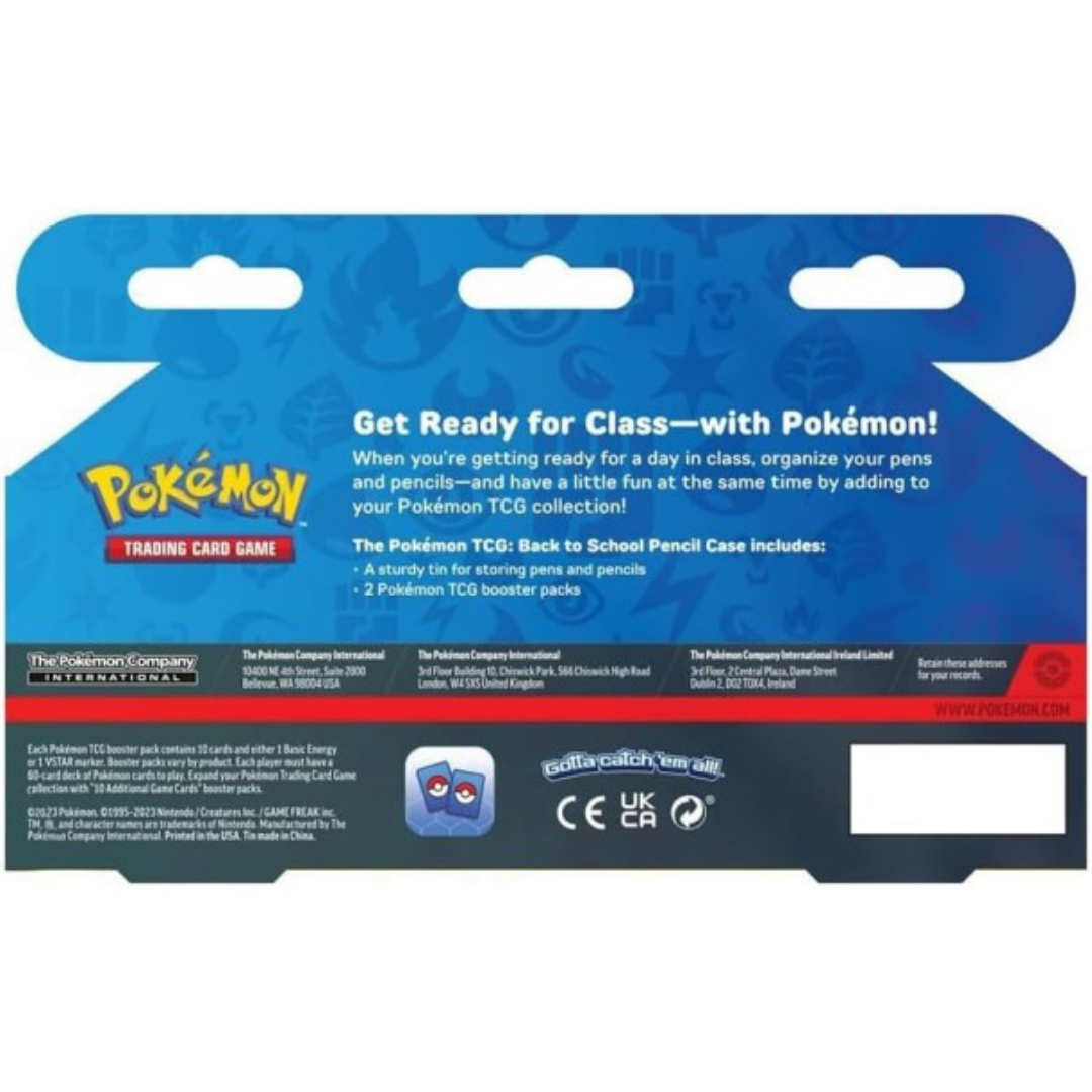 Pokemon TCG: Back to School Pencil Case 2023