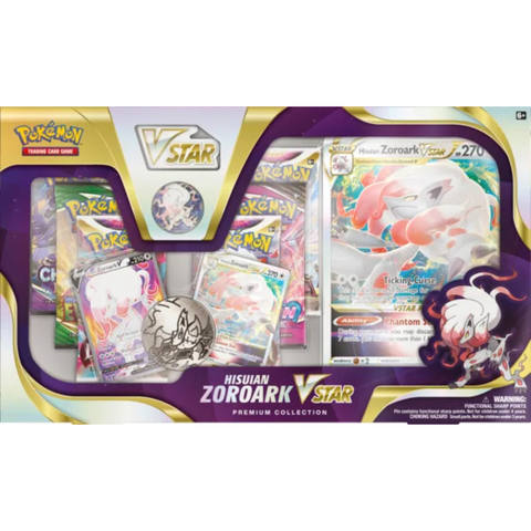 Pokemon Hisuian Zoroark Vstar Premium Collection