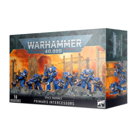 Games Workshop Warhammer 40K Space Marines Primaris Intercessors Squad
