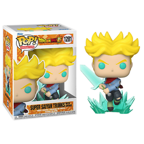 Funko Pop Anime Dragon Ball Super Super Saiyan Trunks with Sword 1281