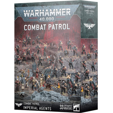 Games Workshop Warhammer 40K Combat Patrol Imperial Agents