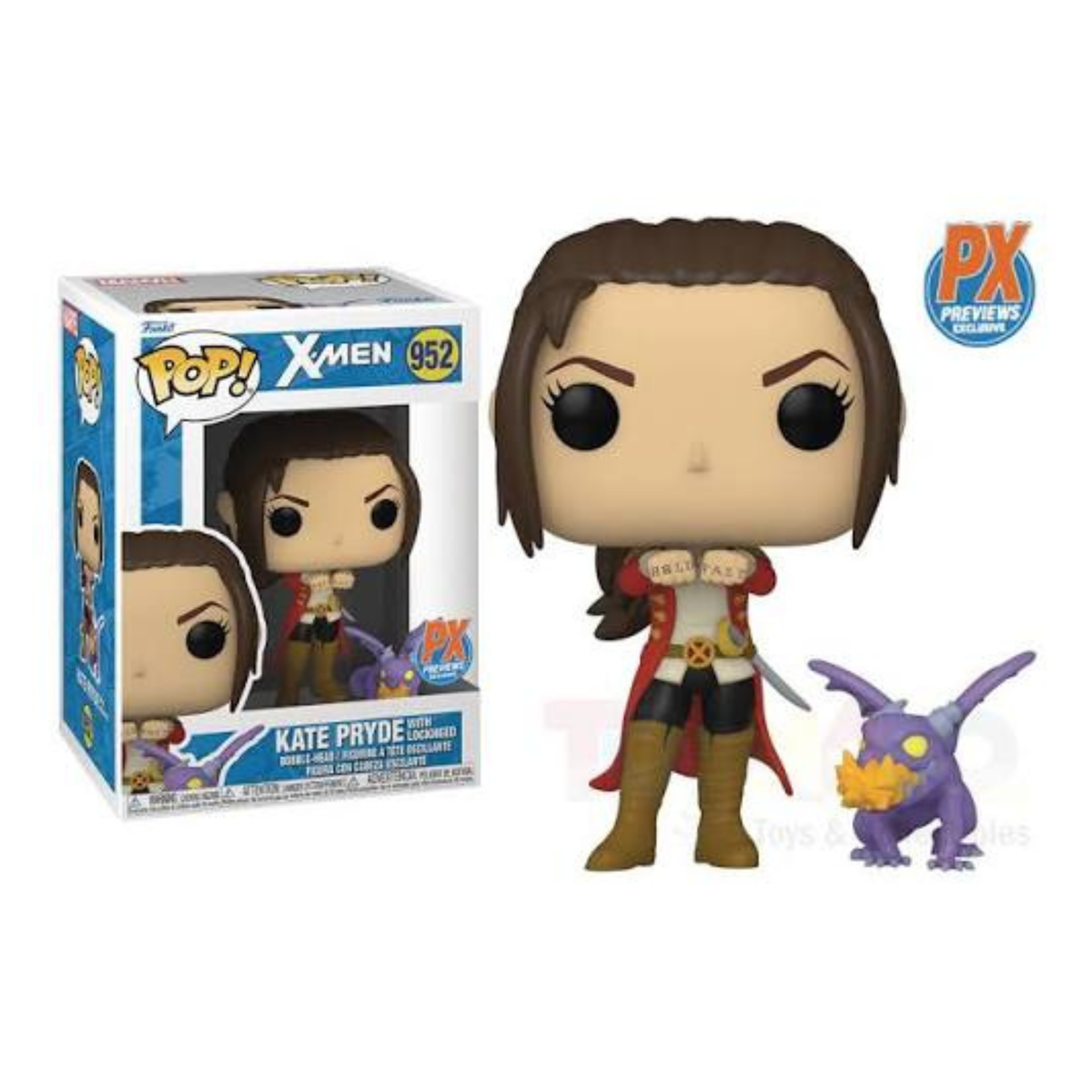 Funko Pops Marvel X-men Kate Pryde with Lockheed 952