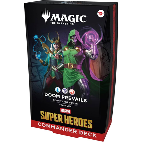 Magic the Gathering MTG - Magic The Gathering Marvel Super Heroes - Commander Deck Doom Prevails