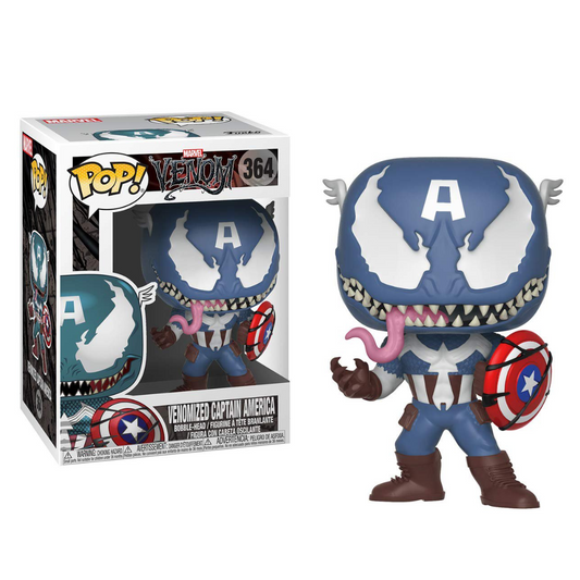 Funko Pop Marvel Venomized Captain America 364