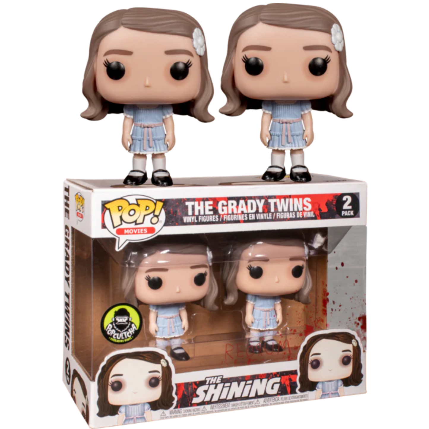 Funko Pop Movies The Shining - The Grady Twins 2 Pack Popcultcha Exclusive