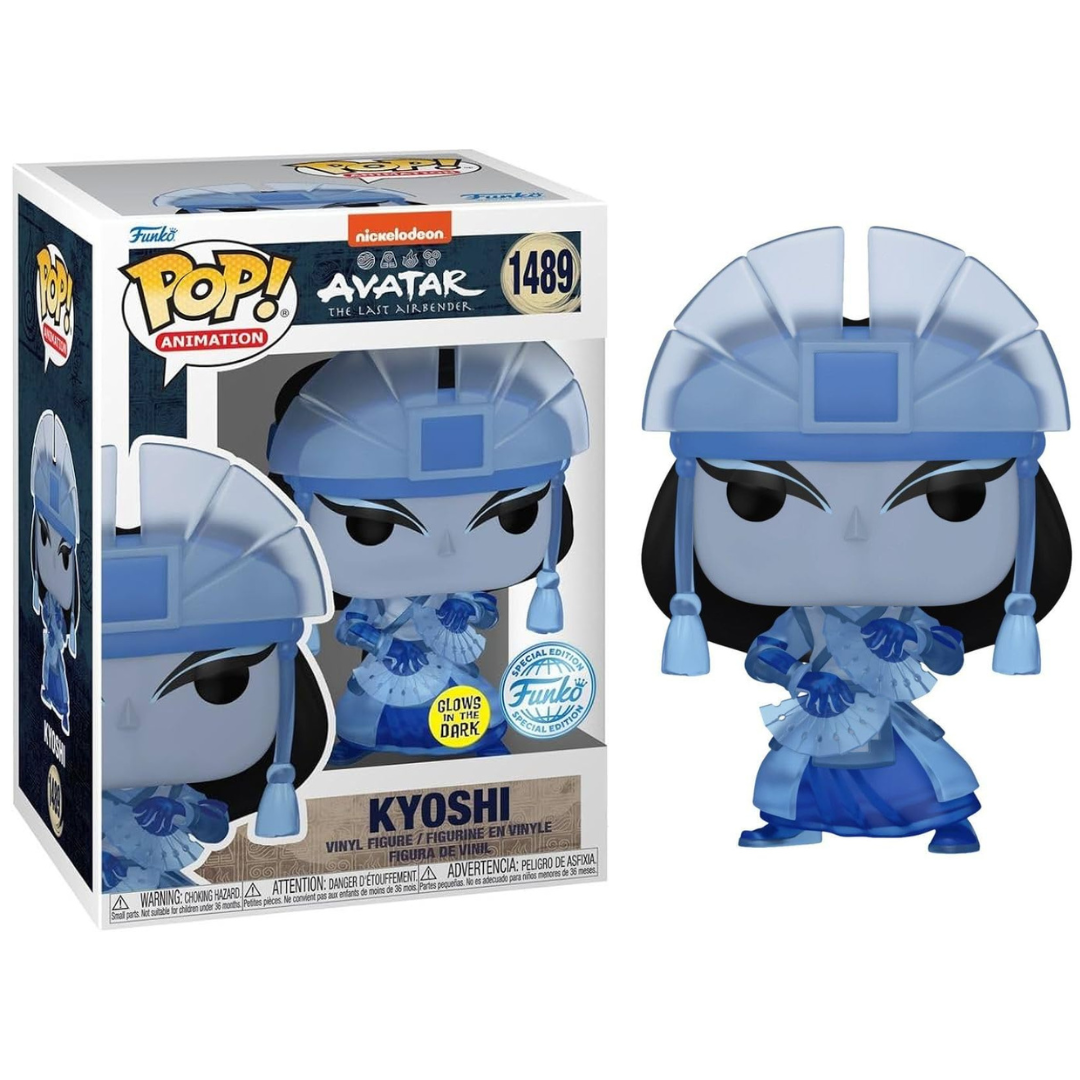 Funko Pop Anime Avatar Kyoshi 1489 Funko Exclusive GITD