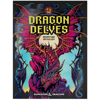 DUNGEONS & DRAGONS DND RPG DRAGON DELVES AN ADVENTURE ANTHOLOGY ALT COVER HC
