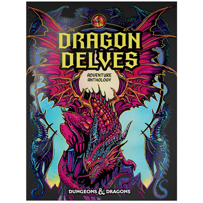 DUNGEONS & DRAGONS DND RPG DRAGON DELVES AN ADVENTURE ANTHOLOGY ALT COVER HC