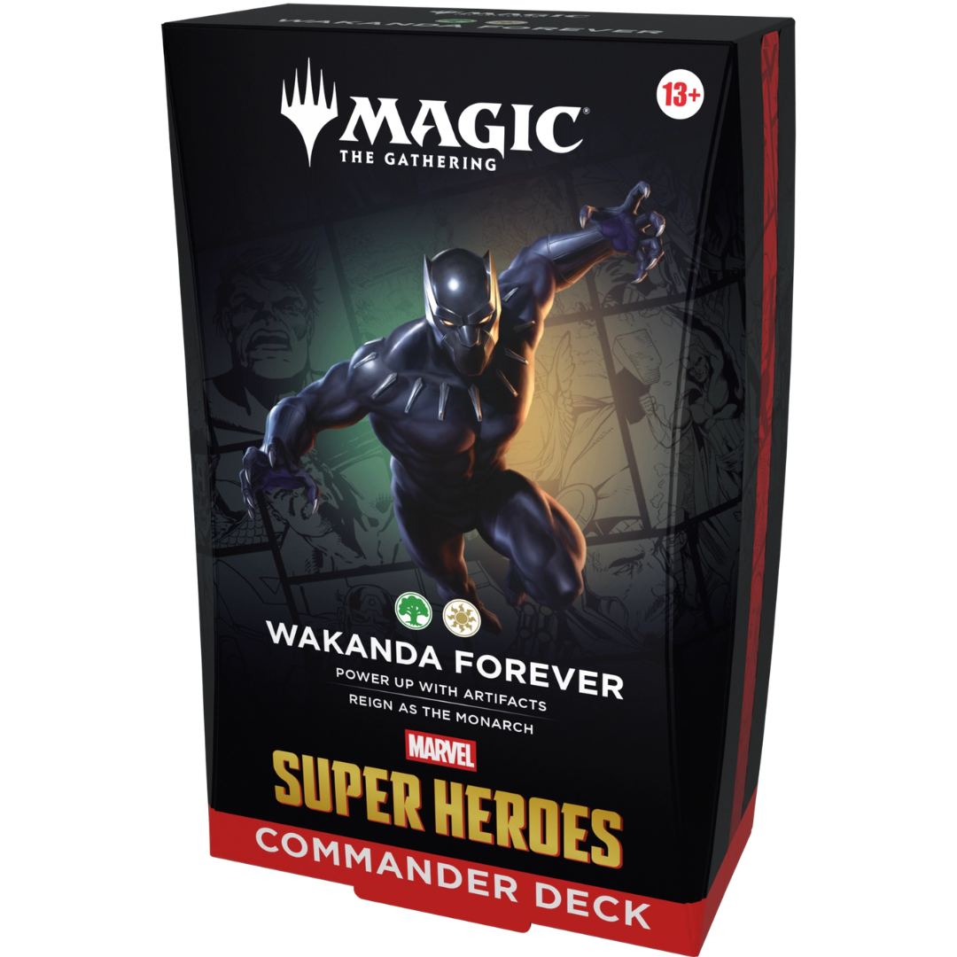 Magic the Gathering MTG - Magic The Gathering Marvel Super Heroes - Commander Deck Wakanda Forever