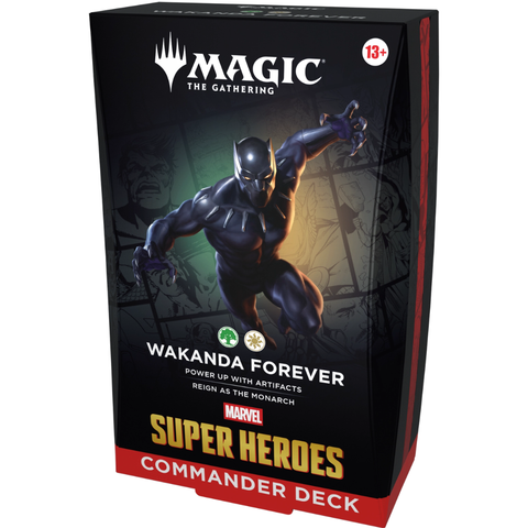 Magic the Gathering MTG - Magic The Gathering Marvel Super Heroes - Commander Deck Wakanda Forever