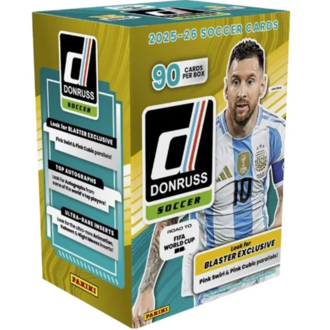 2025-26 Panini Donruss Road to FIFA World Cup Soccer Blaster Box