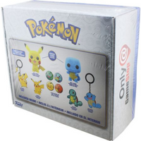 Funko Box: Pokemon Gamestop Exclusive Flocked Pikachu #353 and Flocked Squirtle #504, Stickers, Keychains, and Pins