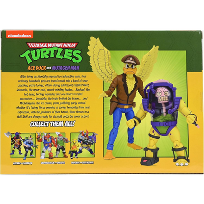 Teenage Mutant Ninja Turtles NECA Ace Duck and Mutagen Man