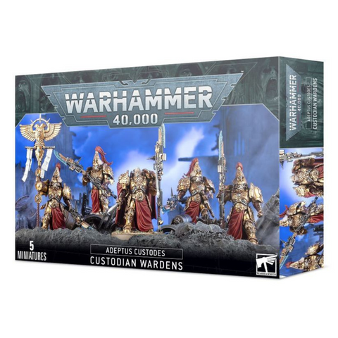 Games Workshop Warhammer 40K Adeptus Custodes Custodian Wardens