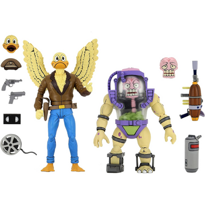 Teenage Mutant Ninja Turtles NECA Ace Duck and Mutagen Man